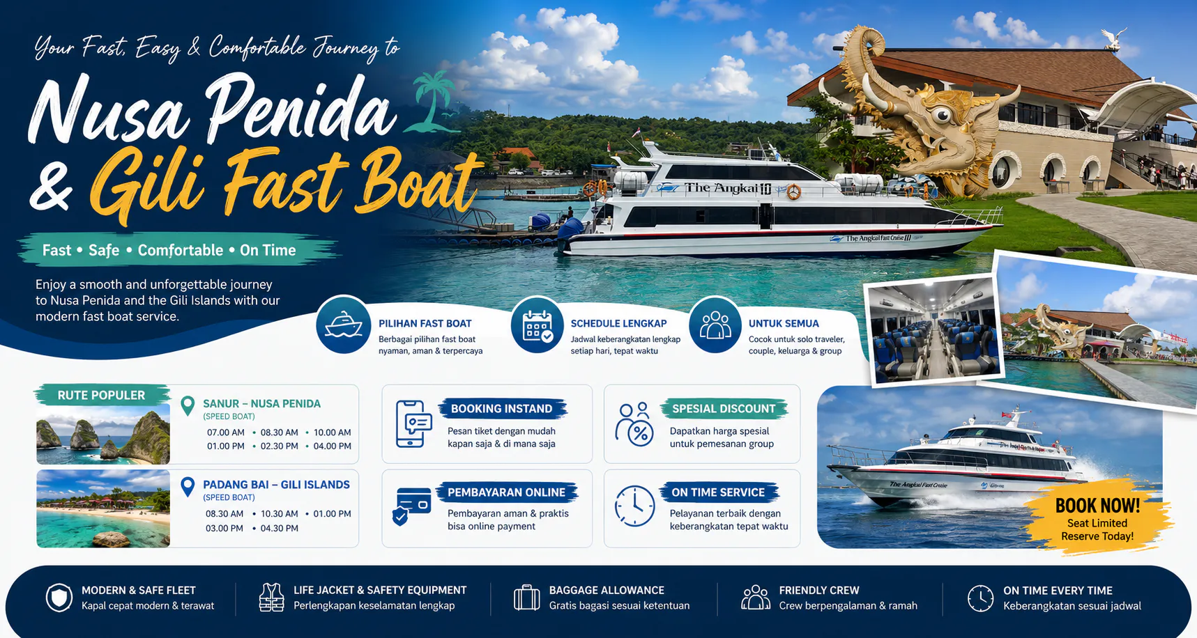 Travelling by fastboat this monsoon season: what to know