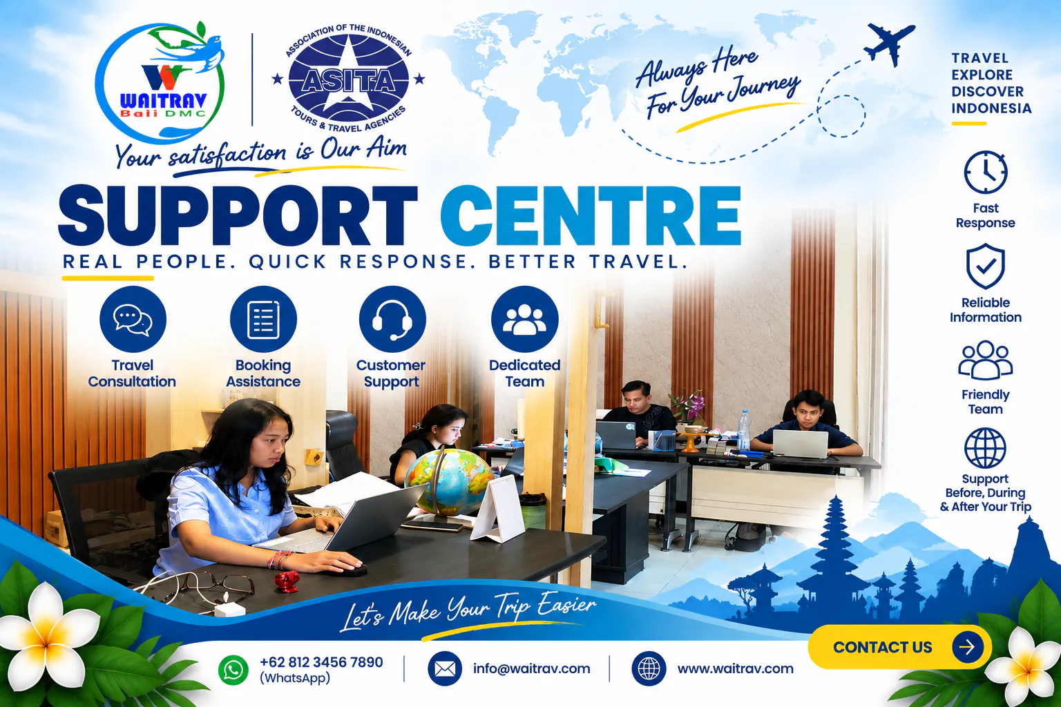 Bali DMC - Best Destination Management Company in Bali 2026 | WAITRAV