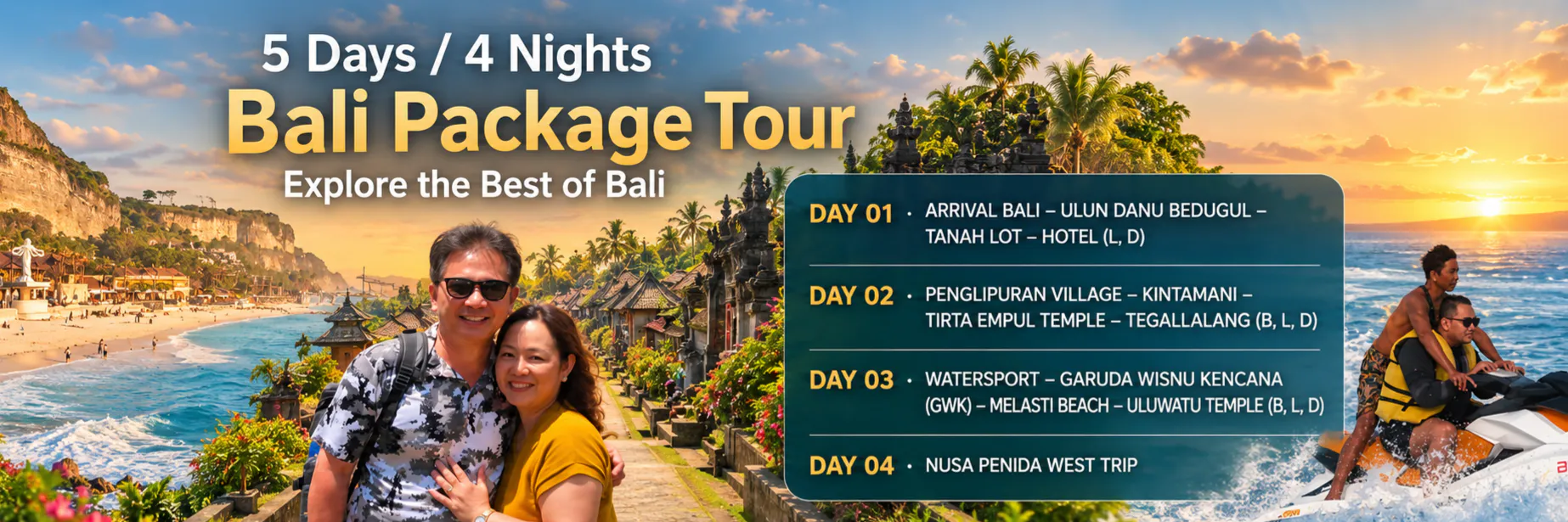 Special 4 Days Bali Package Tour