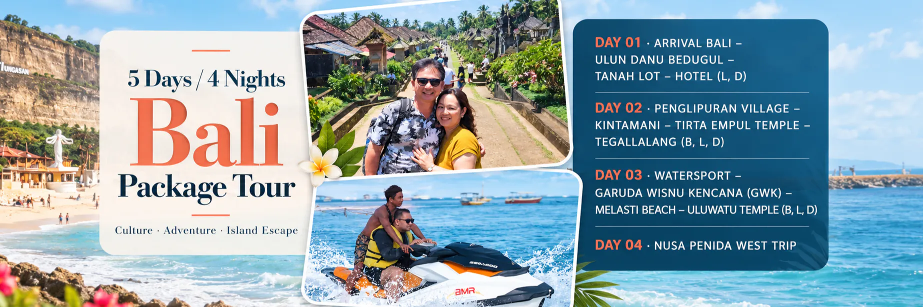 Special 5 Days Bali Package Tour