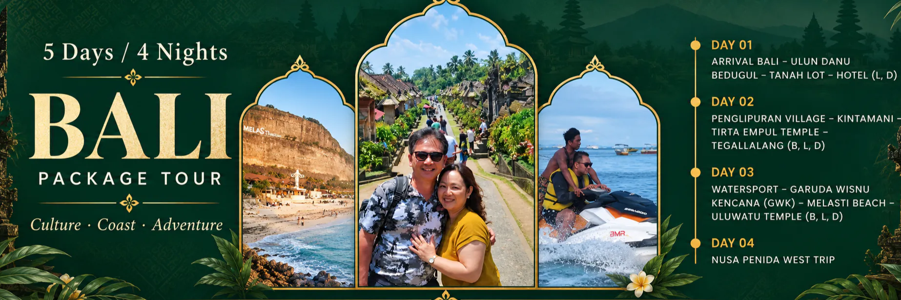 Bali Package Tour 5 Days