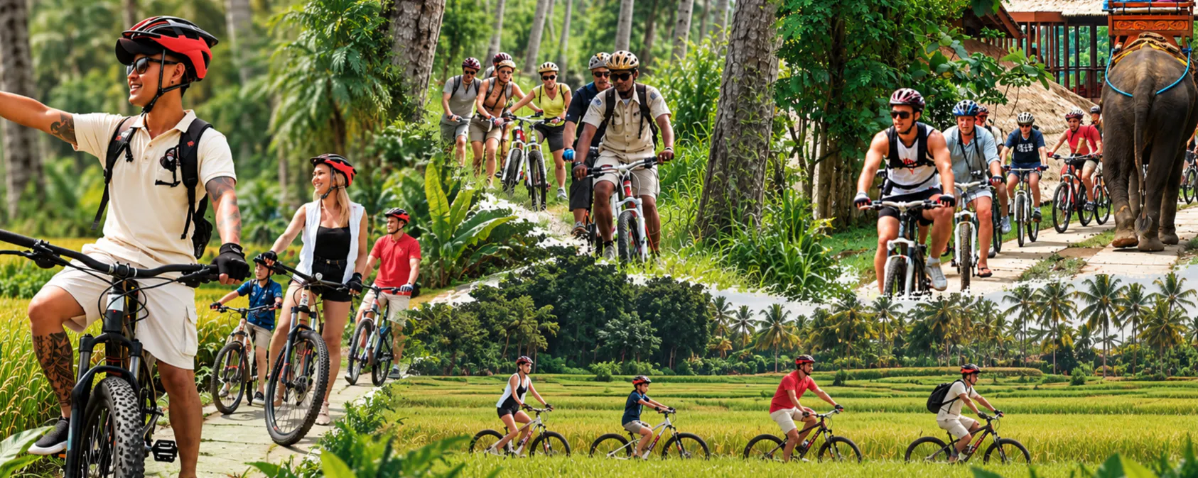 Carangsari Village Cycling