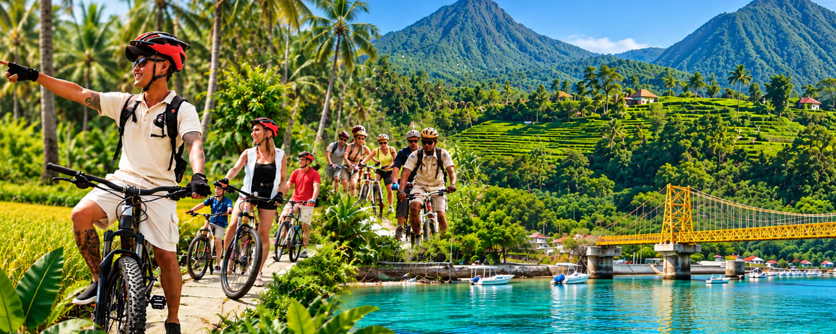 Bali Sycling Package Tour 15 days 14 Night 