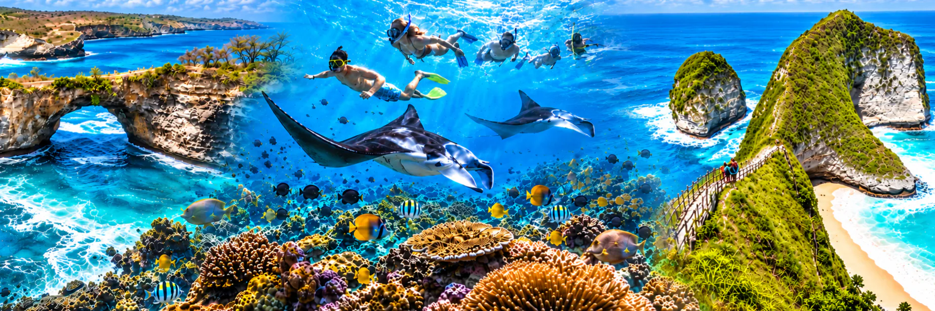 West Nusa Penida and Private Snorkeling 2 Days Package Tour