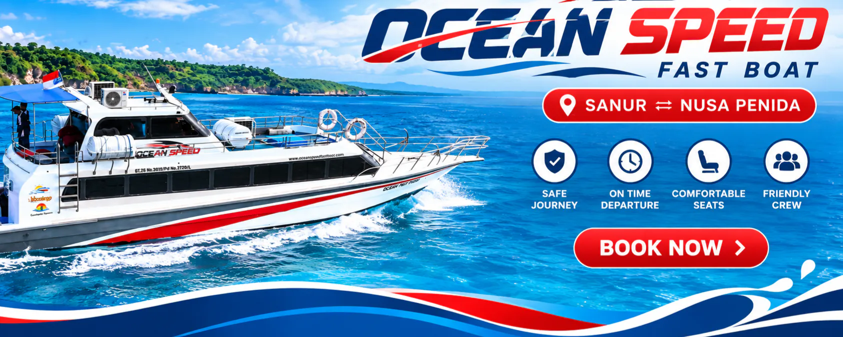 Ocean Speed fast Boat